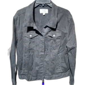 time & tru Blue jean jacket Woman’s Size XXL